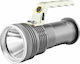 Entac Rechargeable Flashlight LED IP65 with Maximum Brightness 400lm EFL-5W-T6-ALU
