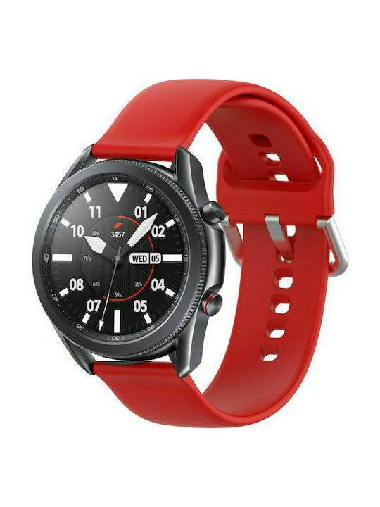 Tech-Protect Iconband Armband Silikon Rot (Galaxy Watch 3 45mm)