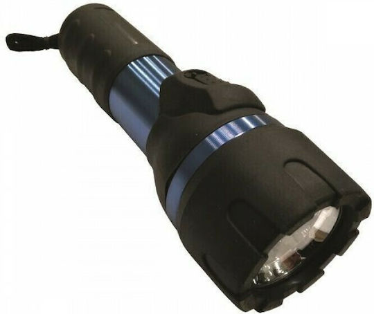 Eurolamp Flashlight LED IP44 with Maximum Brightness 250lm Black