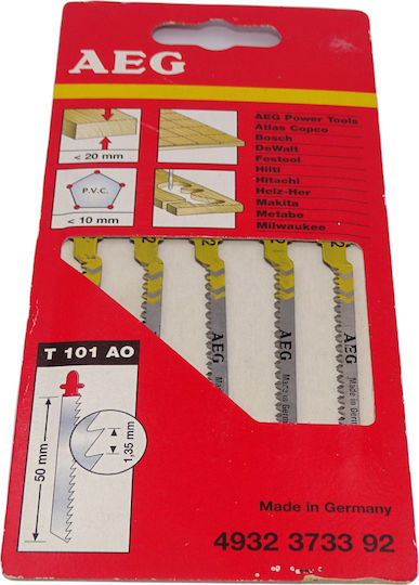 AEG Tools T101AO 50mm 5Stück