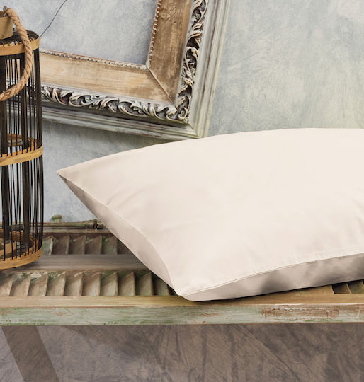 Cokitex Power Nap Сет Калъфки за Възглавници с корица за плик Слонова кост 50x70см.