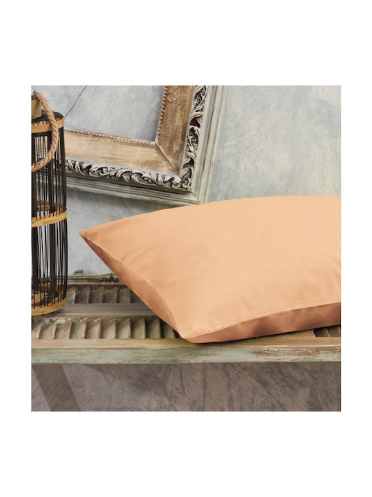 Cokitex Power Nap Pillowcase Set with Envelope Cover Latte 50x70cm.