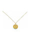 Excite-Fashion Halskette Tierkreiszeichen aus Vergoldet Silber mit Zirkonia