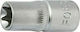 Force Nuss Torx mit Vierkant-Antrieb 1/4" Größe E6 1Stück