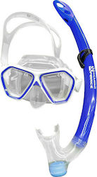 Bluewave Navis Μάσκα Θαλάσσης με Αναπνευστήρα Μπλε
