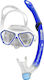 Bluewave Diving Mask Set with Respirator Navis Μπλε Blue