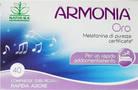 Nathura Armonia Oro Melatonină Supliment pentru Somn 40 capsule