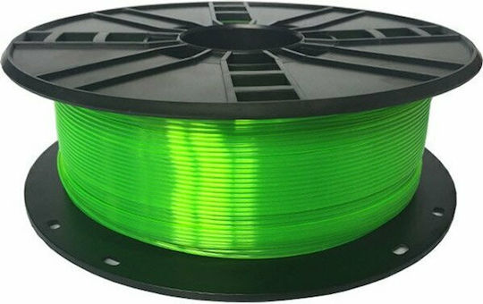 Gembird PETG 3D Printer Filament 1.75mm Green 1kg 3DP-PETG1.75-01-G 1τμχ (Spool)