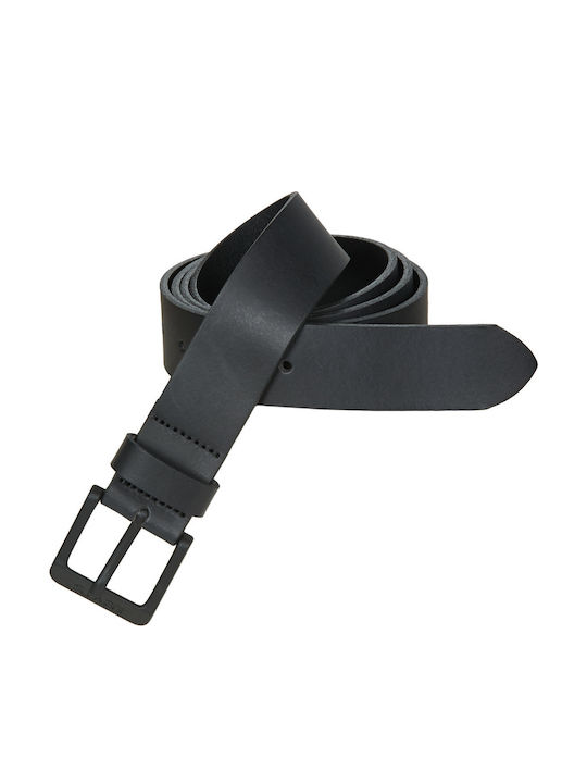 Free Metal Herren Gürtel Leder Schwarz