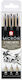 Sakura Pigma Micron Design Markers Black 3pcs