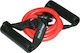 MegaFitness Resistance Band Gymtube Hard with Handles Red 1.2m