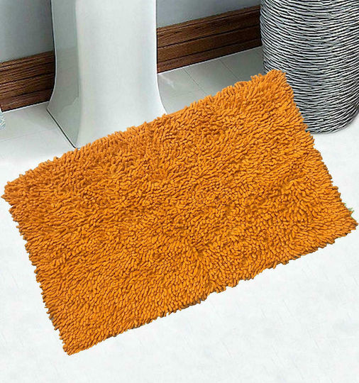 Linea Home Бански килим Памук Правоъгълена Noodle LH2044012-1 Orange 60x90бр