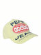 Pepe Jeans Παιδικό Καπέλο Jockey Υφασμάτινο COLIN Κίτρινο