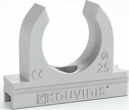 Kouvidis Electrical Conduit Bracket with Diameter 4mm made of Plastic 4003016