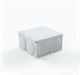 Kouvidis Surface-Mounted Electrical Box Branching IP55 Φ16/20 in Gray Color 3001016