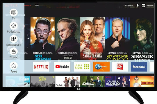F&U Smart Fernseher 39" HD Ready LED FLS39203 HDR (2021)