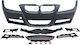 Carner Stoßstange Auto Vorderseite Kompatibel mit BMW Serie 3 E90 2005-2008 M-Tech