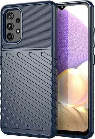 Hurtel Thunder Back Cover Silicon Albastru (Galaxy A32 5G - Galaxy A32 5G)