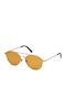 Web Unisex Ochelari de soare cu Argintiu Cadru și Galben Lentilă WE0208 16E