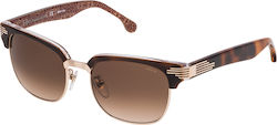 Lozza Corona Sonnenbrillen Braun mit Mixed Gestell