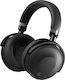 Yamaha YH-E700A Wireless/Wired Over Ear Headphones with 35 hours of Operation Blaca