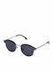 Unisex Sunglasses with Brown Tartaruga Frame and Grey Lens