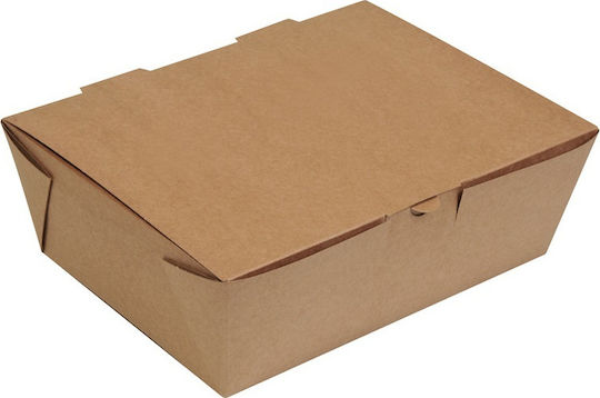 RoisBros Disposable Food Paper Box Kraft 16x9.5x5.7cm 250pcs