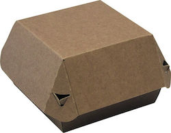 RoisBros Set von 480 Boxen Burger Kraft 11x11x8.5cm