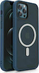 Tech-Protect Magmat Matte Umschlag Rückseite Kunststoff Marineblau (iPhone 12 / 12 Pro)