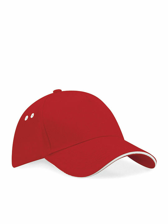 Beechfield B15C Jockey Red