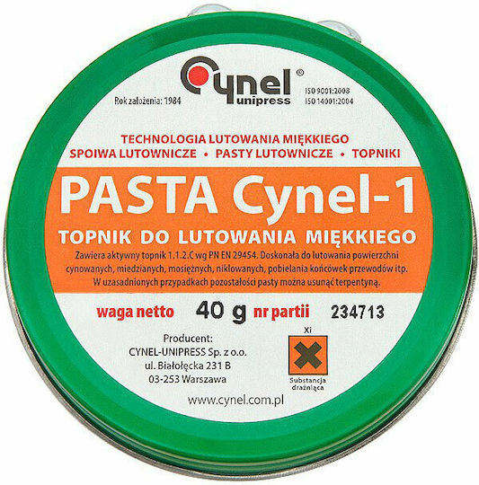 Cynel 3284 Soldering Paste Solderini 40gr