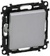 Legrand Valena Life Schalterknopf Unterputz 6A 250V in Silber Farbe 752311