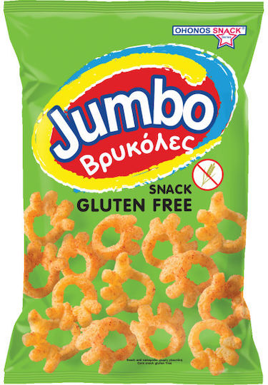 Ohonos Snack Puffed Snacks Jumbo Vrykolas made from Corn Gluten-Free 85gr