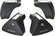 Nordrive Legs for Roof Bars Standard End Feet with Caps and Lock Evos 111x70mm 4pcs 4pcs