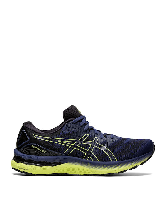 ASICS Gel-Nimbus 23 Ανδρικά Αθλητικά Παπούτσια Running Thunder Blue / Glow Yellow