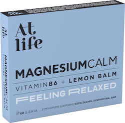 Petsiavas At Life Magneziu Calm Vitamina B6 & Roiniță 60 Capsule