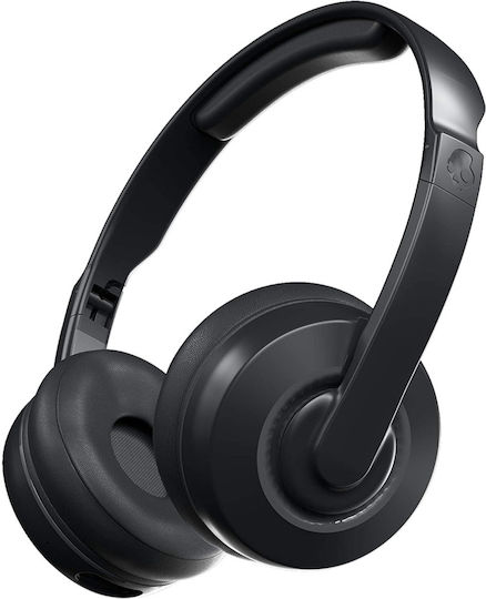 Skullcandy Cassette Wireless / Wired On Ear Headphones with 22 hours of Operation and Quick Charge Black