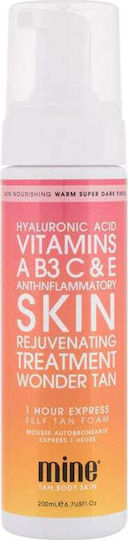 MineTan BodySkin Skin Rejuvenating Autobronzant Mousse Corp 200ml