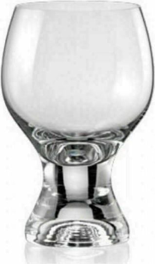 Bohemia Gina Set de pahare pentru Vin Alb și Roșu din Cristal Cu picior 340ml 6buc Bohemia Gina Set de pahare pentru Vin Alb și Roșu din Cristal Cu picior 340ml 6buc