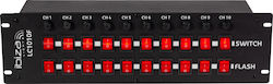 Ibiza Sound LC-1010F Switch DMX pentru Consolă de Iluminat cu Montare Rack