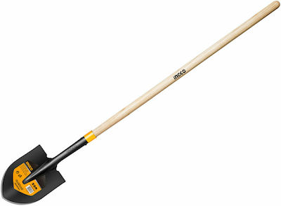 Ingco Flat Shovel with Handle HSSH0203