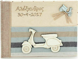 Ζήβας Gästebuch Vespa Beige