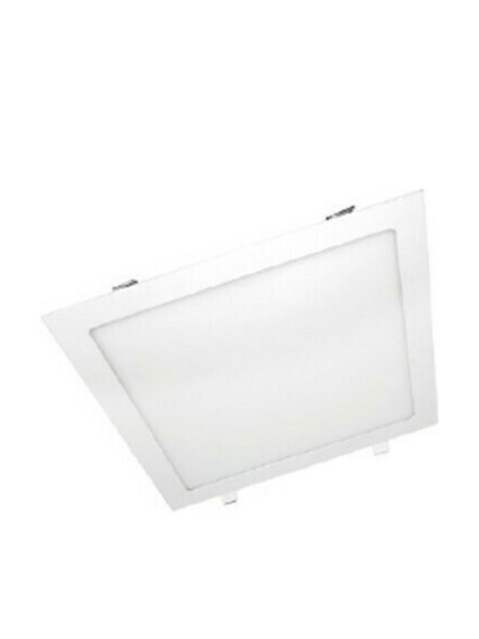 Aca Τετράγωνο Χωνευτό LED Panel 14W με Θερμό Λε...