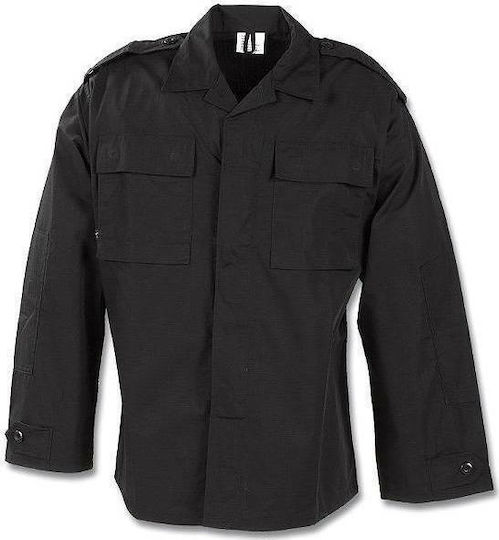 Pentagon Bdu Military Jacket Black Black