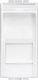 Legrand Living Light Μονή Πρίζα Δικτύου RJ45 χωρίς Πλαίσιο Τύπου Cat6 σε Λευκό Χρώμα N4279C6
