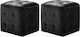vidaXL Sitzsäcke & Poufs Wasserdichte Schwarze 30x30x30cm