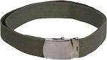 Mil-Tec OD Military Operational Strap Belt 38mm Khaki Στρατού με Μεταλλική Πόρπη 38mm