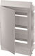 Abb Electrical Fuse Box Walled, 3 Rows, 18 Elements P430xH600xD99mm