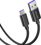 Awei CL-113T USB 2.0 Cable USB-C male - USB-A male Black 0.30m (AW-CL-113T)