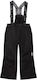 CMP 3W15994-U901 Kids Dungarees for Ski & Snowboard Black